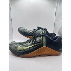 Nike Metcon 6 Black Green Camo Shoes CrossFit Training Sneakers Mens Sz 11.5